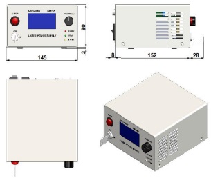 SSP-NSQ-MP-1064-S-C - импульсный твердотельный лазер с пассивной модуляцией добротности фото 2