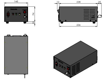 SSP-NSQ-1064-N - импульсный твердотельный лазер с модуляцией добротности фото 3
