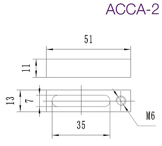 ACCA - прижимы с резьбовым отверстием фото 2