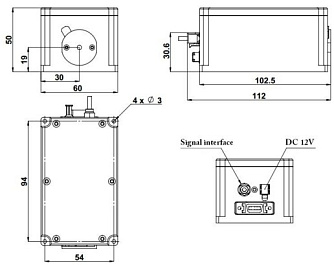 SSP-MD-NS-1550 - компактные наносекундные диодные лазеры с возможностью внешнего запуска, 1550 нм фото 1