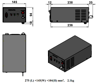 SSP-NSQ-MP-257-N - импульсный твердотельный лазер с пассивной модуляцией добротности фото 2