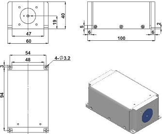 SSP-SLM-532-DS - твердотельный лазер с диодной накачкой и одиночной продольной модой фото 1