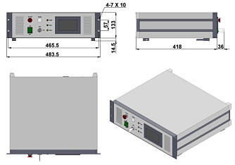 SSP-NSQ-1573-Y - импульсный твердотельный лазер с модуляцией добротности фото 2