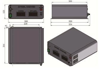 SSP-NSQ-1342-W - импульсный твердотельный лазер с модуляцией добротности фото 2