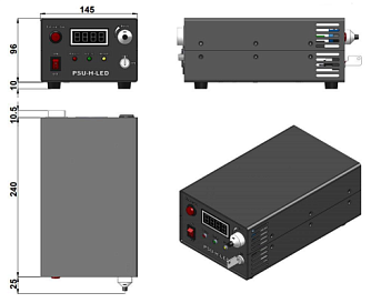SSP-NSQ-MP-532-N - импульсный твердотельный лазер с пассивной модуляцией добротности фото 2