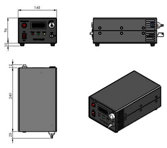 SSP-NSQ-1064-N - импульсный твердотельный лазер с модуляцией добротности фото 2