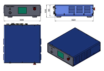 SSP-NSQ-EO-355-Q - импульсный твердотельный лазер с электрооптической модуляцией добротности фото 2
