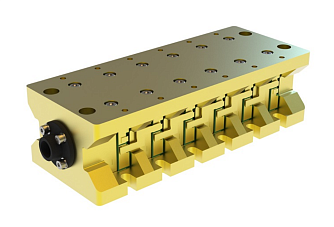 SP-QC-DPM-3600-20 - квантрон с кондуктивным охлаждением мощностью 3600 Вт и частотой следования 20 Гц, 792-812 нм