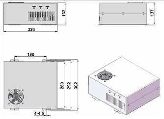 SSP-NSQ-1064-I - импульсный твердотельный лазер с модуляцией добротности фото 2