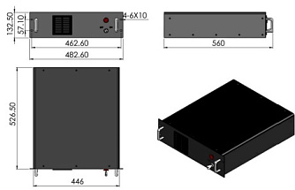 SSP-NSQ-AO-3900 - импульсный твердотельный лазер с акустооптической модуляцией добротности фото 2