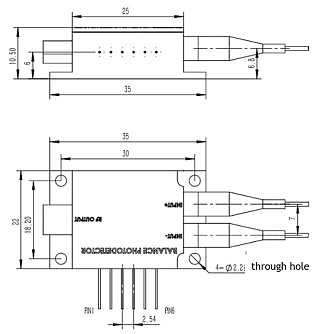 DBD-50M-A - модуль балансного фотодетектора фото 3