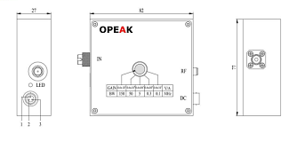 PD-M-TBPIN-LW - модуль PIN фотодетектора с усилителем фото 1