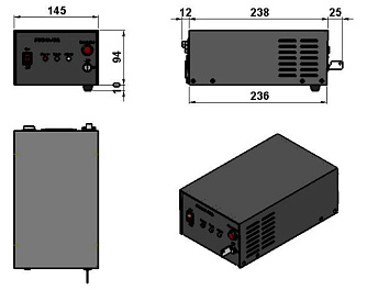 SSP-NSQ-MP-660-H - импульсный твердотельный лазер с пассивной модуляцией добротности фото 2