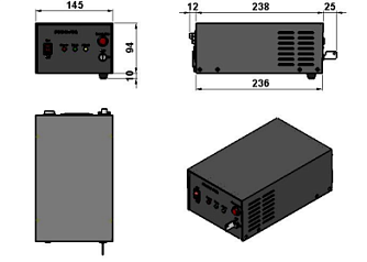 SSP-NSQ-MP-523.5-H - импульсный твердотельный лазер с пассивной модуляцией добротности фото 2