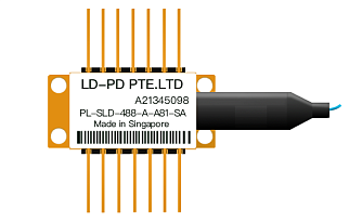 PL-SLD-488 - 488 нм SLD лазерные диоды