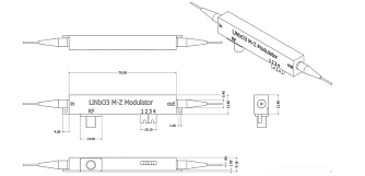 LIM-1310-A 1310 нм 2,5 ГГц волоконно-оптические модуляторы интенсивности фото 1