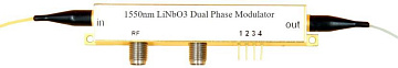 SSP-DP-15-10 - 1550 нм 10 ГГц двойной фазовый модулятор SSP-DP-15-10 - 1550 нм 10 ГГц двойной фазовый модулятор