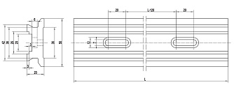 RAOB-M - узкие оптические рельсы фото 1