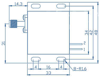 SSP-LDP-M-878,6VBG-30-2 - лазерный модуль фото 2