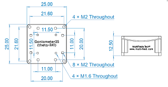 Goniometer25 - моторизированные пьезоэлектрические гониометры фото 1