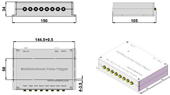 SSP-MD-NS-1550 - компактные наносекундные диодные лазеры с возможностью внешнего запуска, 1550 нм фото 2