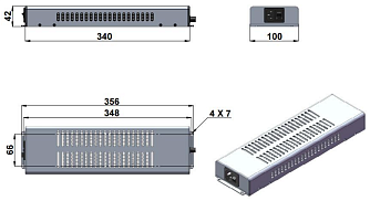 SSP-NSQ-AO-280-K - импульсный твердотельный лазер с акустооптической модуляцией добротности фото 2