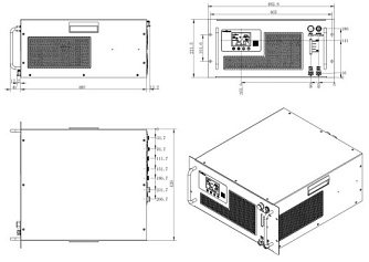 SSP-NSQ-EO-1064-D - импульсный твердотельный лазер с электрооптической модуляцией добротности фото 3