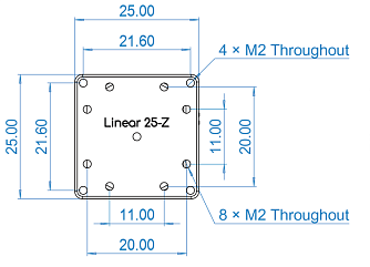 Linear25-z - подъемные пьезоплатформы фото 3